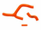 CV4 Radiator Hose Kit – Orange – KTM 350SXF
