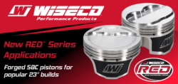 New Small Block Chevy 23° Pistons | RED Series